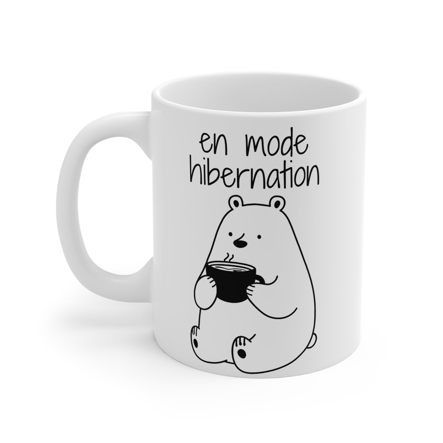 11 oz Ceramic Mug - Hibernating Bear