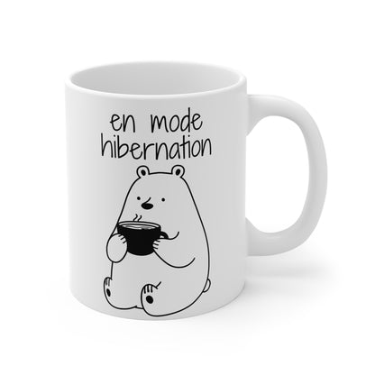 11 oz Ceramic Mug - Hibernating Bear