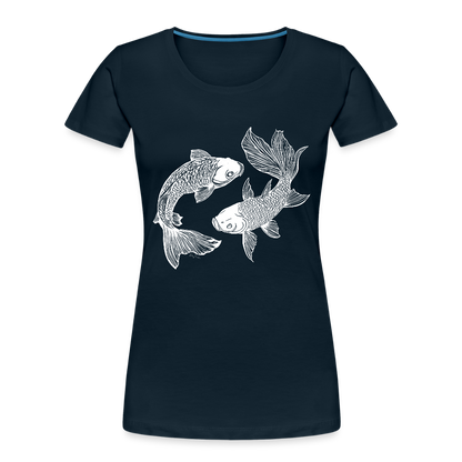 Women’s Premium Organic T-Shirt - deep navy