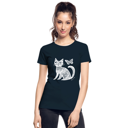 Women’s Premium Organic T-Shirt - deep navy