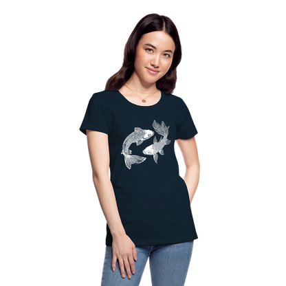 Women’s Premium Organic T-Shirt - deep navy
