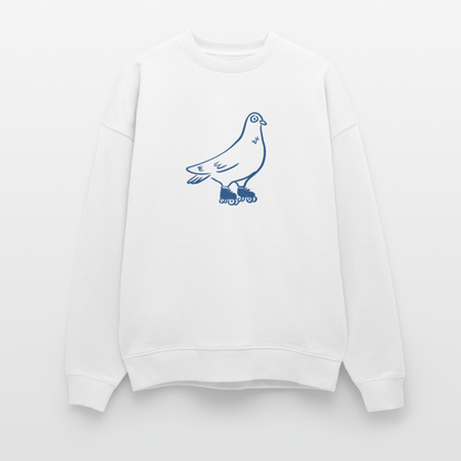 Stanley/Stella Radder Unisex Oversized Organic Sweatshirt - white