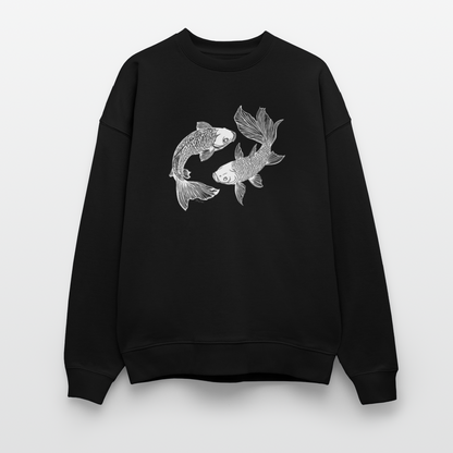 Stanley/Stella Radder Unisex Oversized Organic Sweatshirt - black