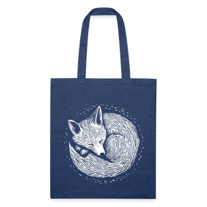 Recycled Tote Bag - heather navy