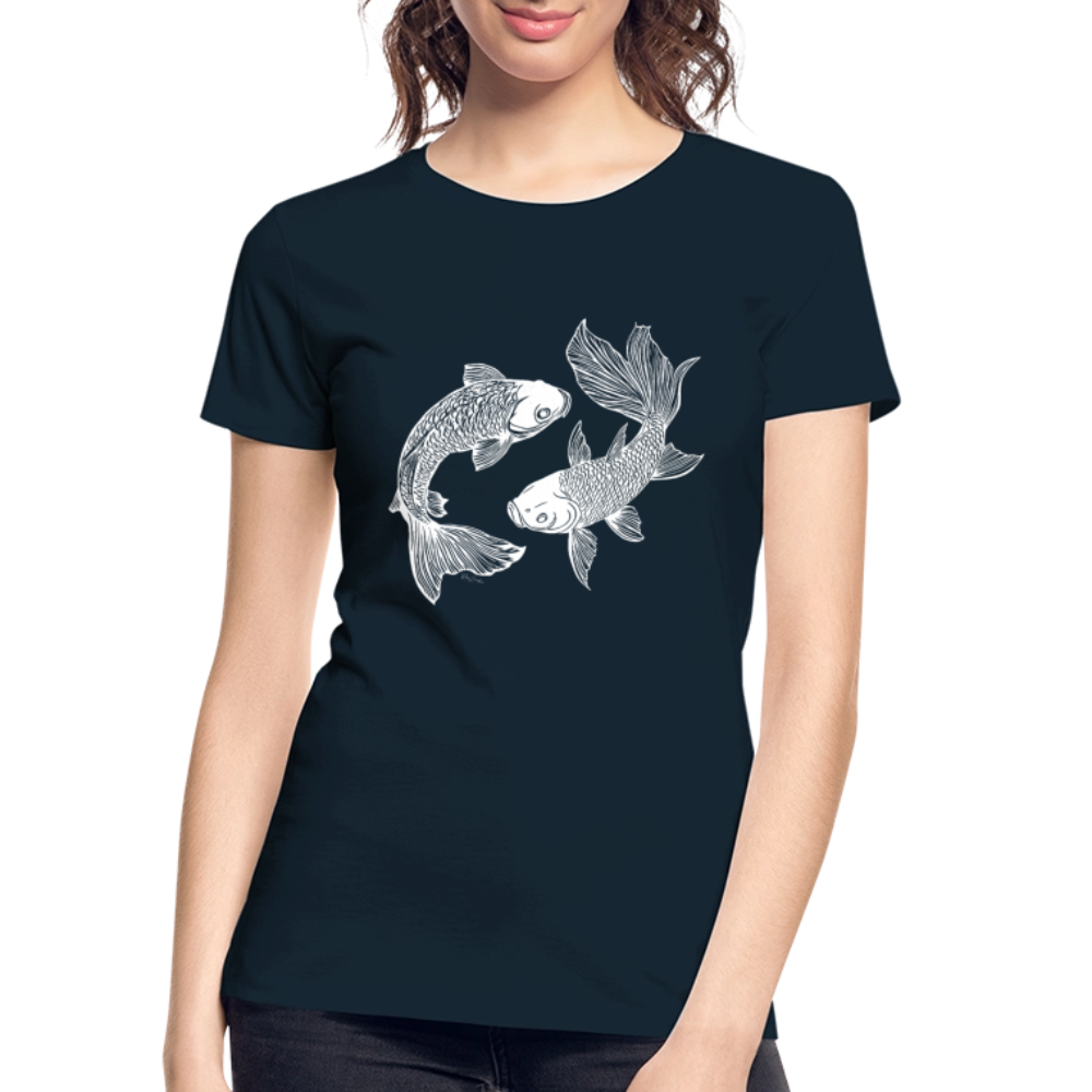 Women’s Premium Organic T-Shirt - deep navy