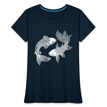 Women’s Premium Organic T-Shirt - deep navy