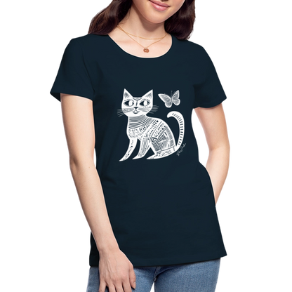 Women’s Premium Organic T-Shirt - deep navy