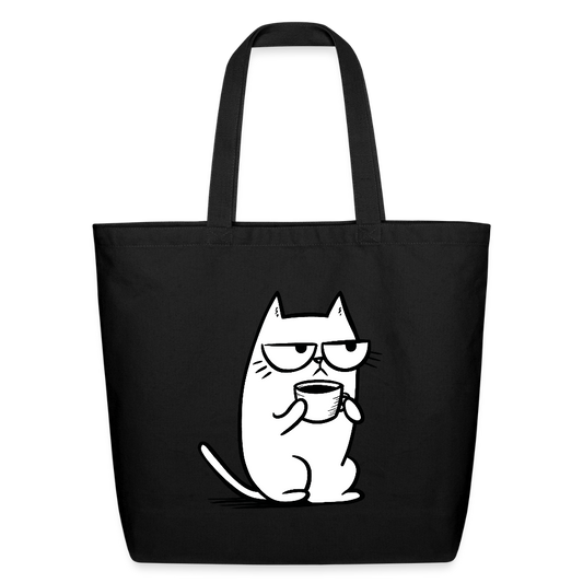 Eco-Friendly Cotton Tote - black