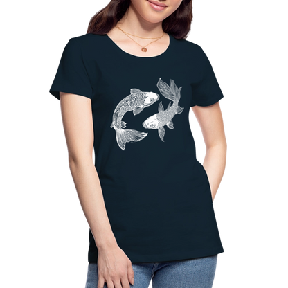 Women’s Premium Organic T-Shirt - deep navy