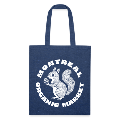 Recycled Tote Bag - heather navy
