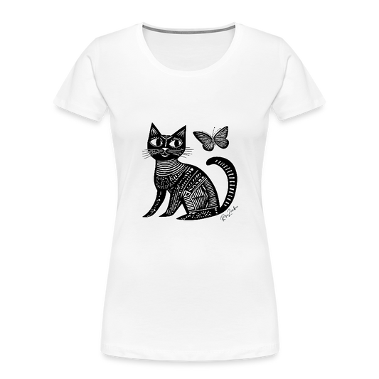 Women’s Premium Organic T-Shirt - white