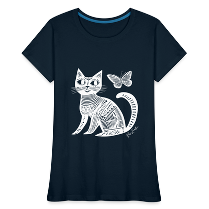 Women’s Premium Organic T-Shirt - deep navy