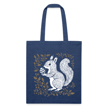 Recycled Tote Bag - heather navy