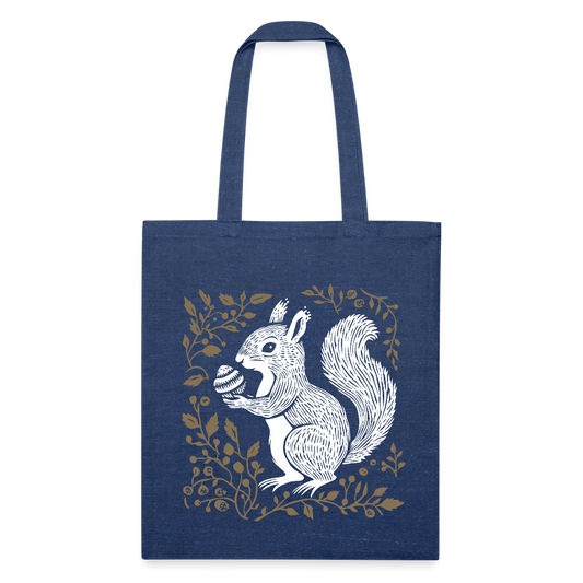 Recycled Tote Bag - heather navy