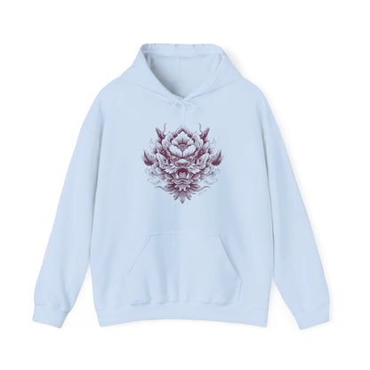Sweat à capuche en coton durable - Motif artistique unique