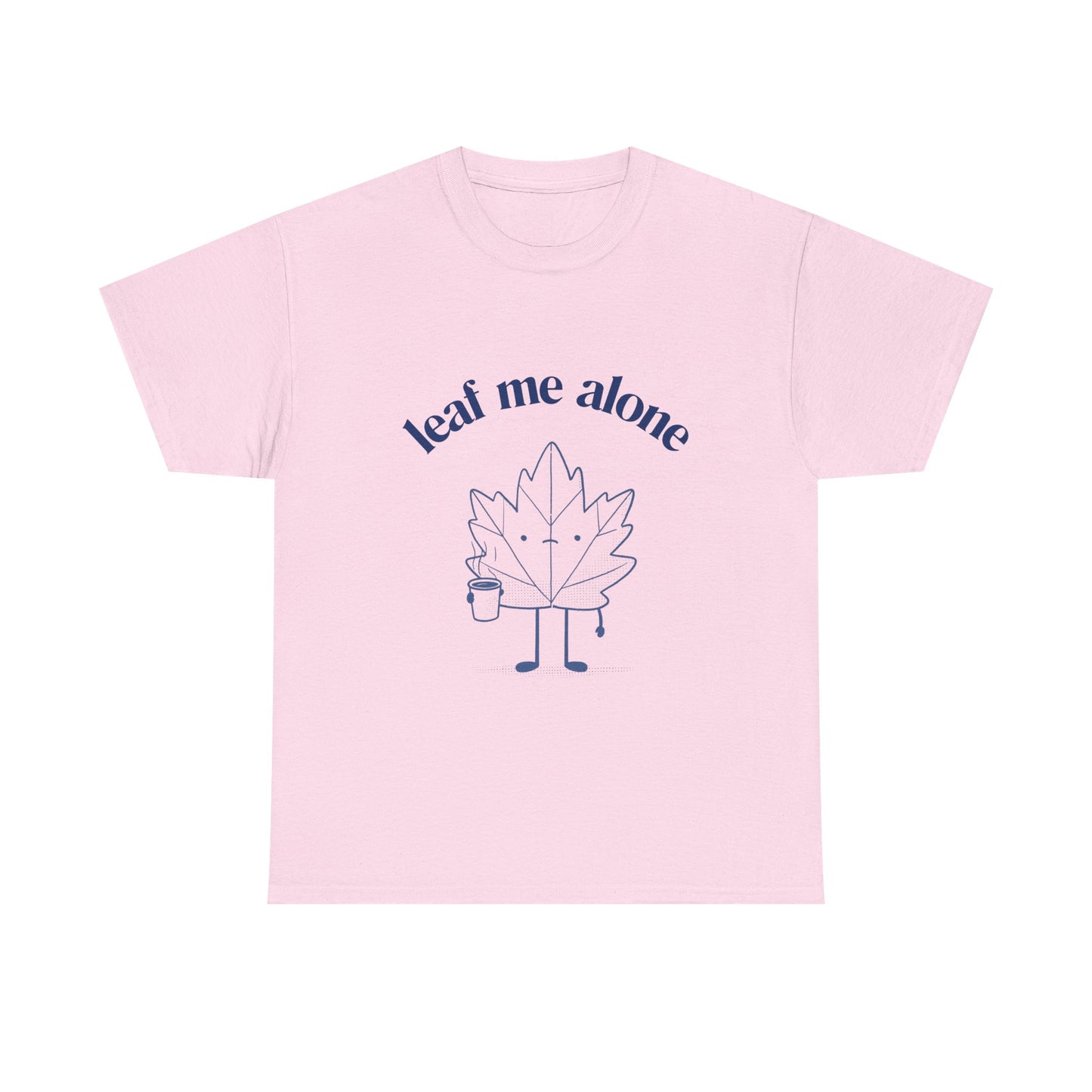 T-shirt en coton durable – Leaf Me Alone