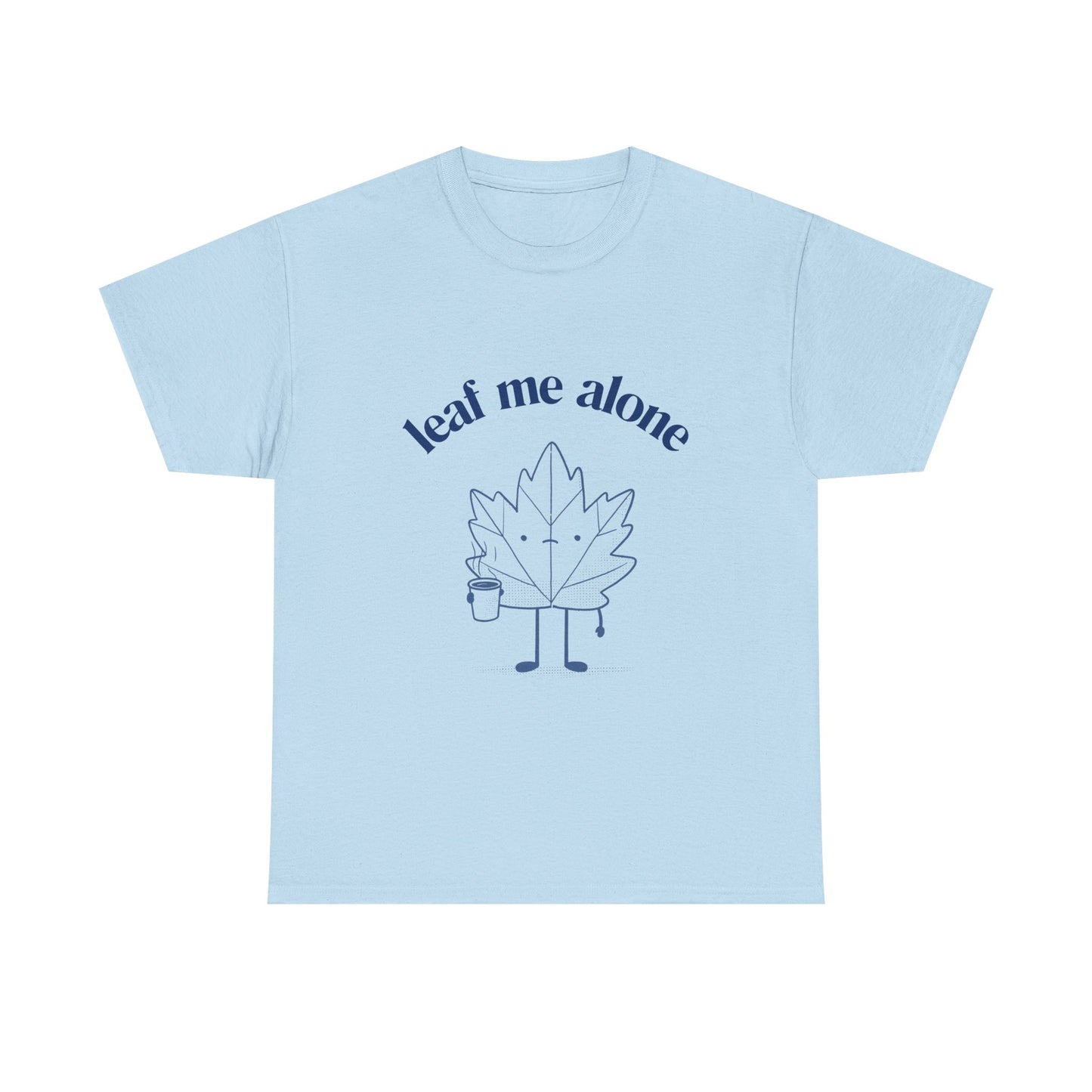 T-shirt en coton durable – Leaf Me Alone
