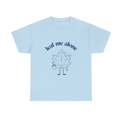 T-shirt en coton durable – Leaf Me Alone