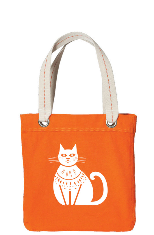 Allie Orange Tote