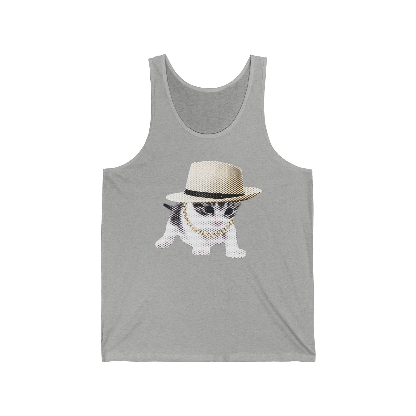 Cami en coton éthique - Chaton gangster
