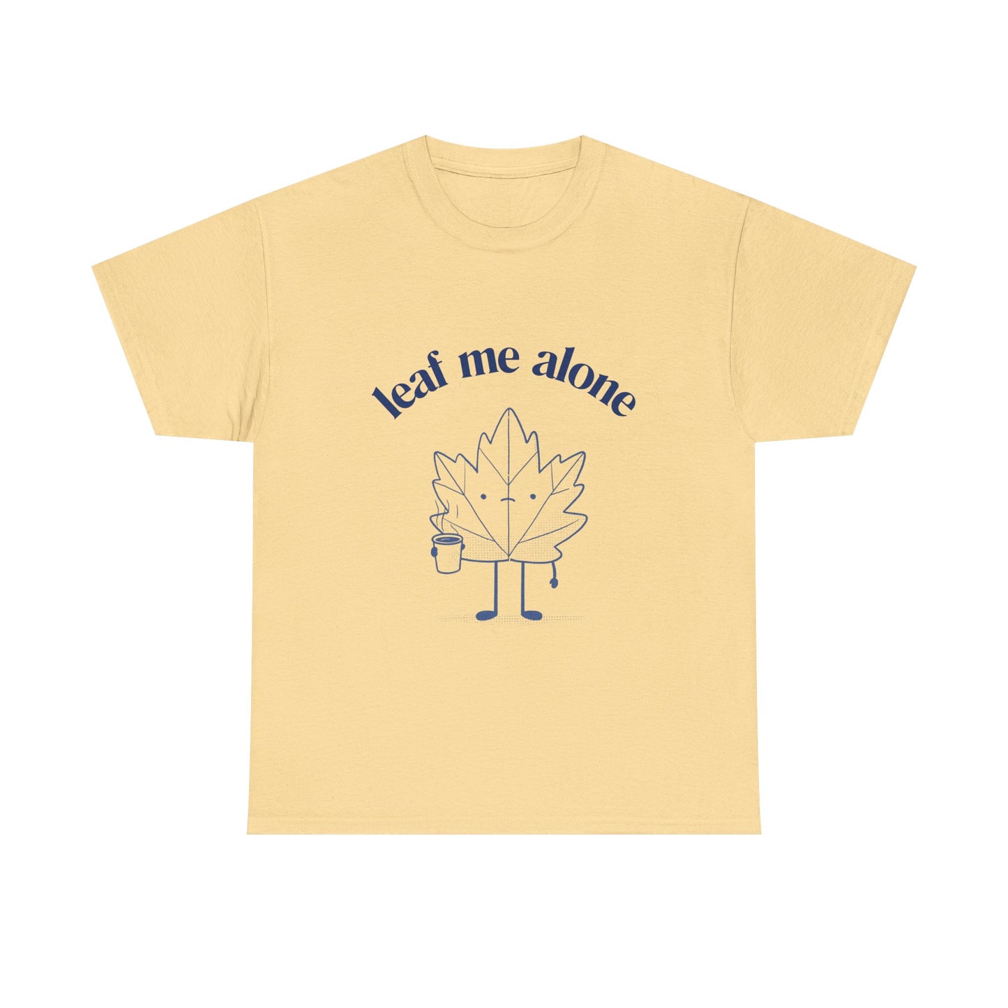 T-shirt en coton durable – Leaf Me Alone