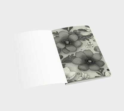 Carnet écoresponsable – Petit – Design floral coloré