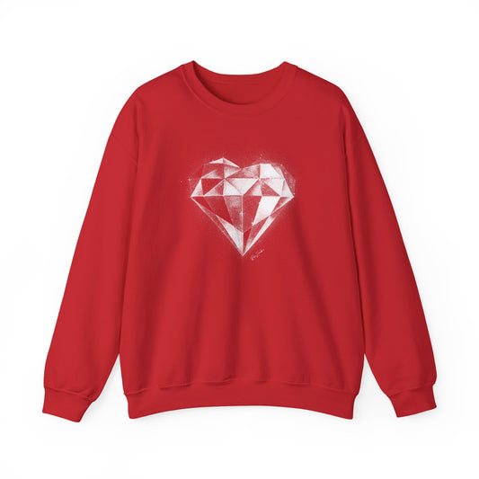 Pull en coton durable – Imprimé de diamant