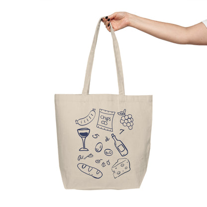 Sac tote beige en coton éthique - Apéro