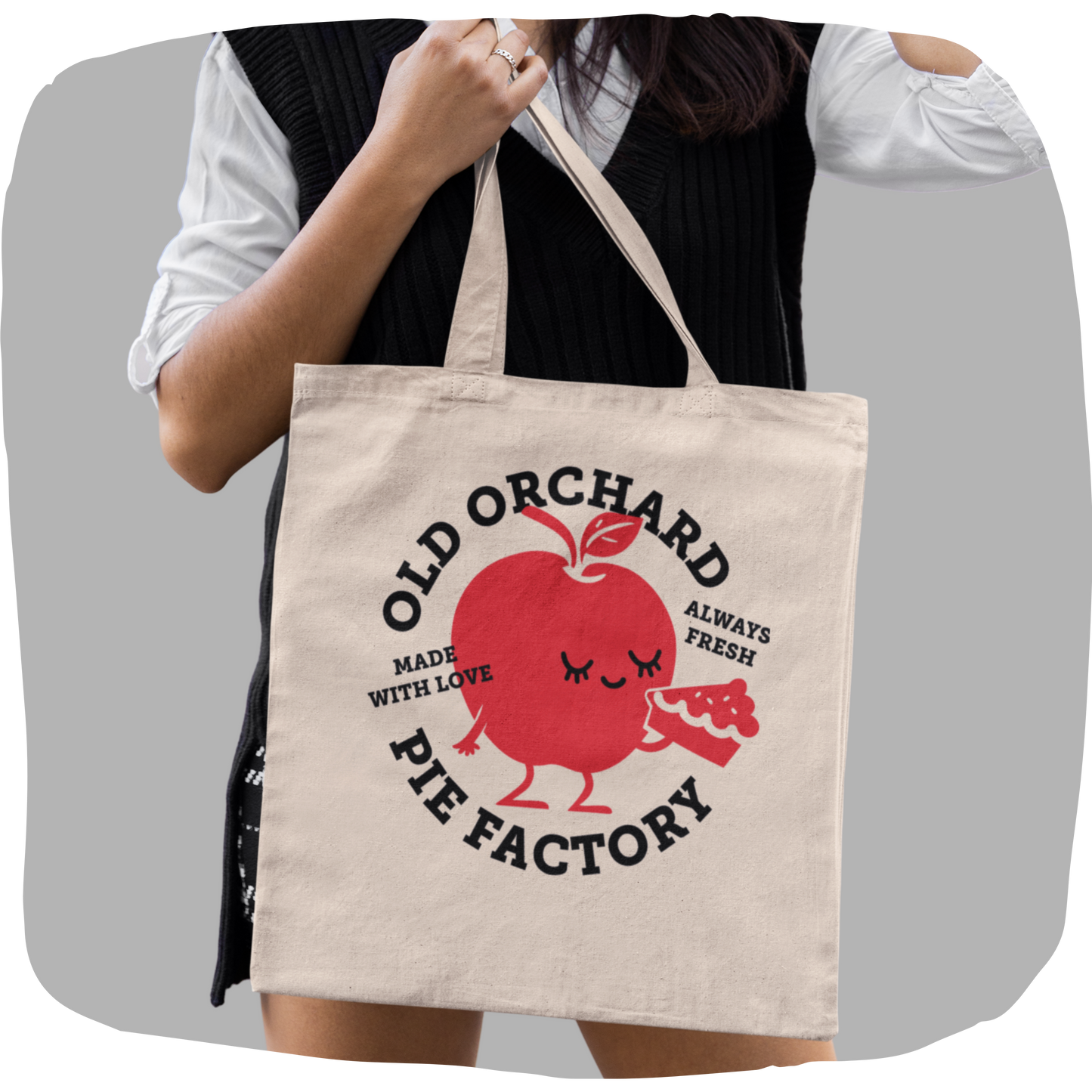 Sac tote en  coton bio - Old Orchard Pie Factory