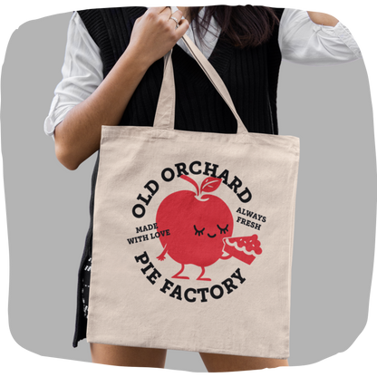 Sac tote en  coton bio - Old Orchard Pie Factory