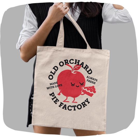 Sac tote en  coton bio - Old Orchard Pie Factory
