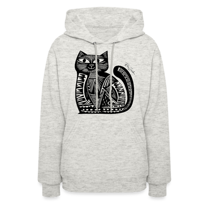 Women's Hoodie - heather oatmeal
