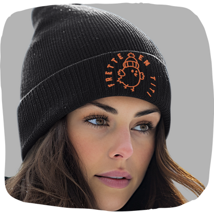 Bonnet en matières recyclées - Frette en titi