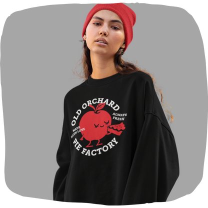 Oversized organic cotton sweater – Old Orchard Pie Factory