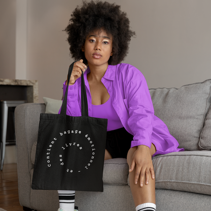 Sac tote en coton bio - Citation amusante pour fans de lecture