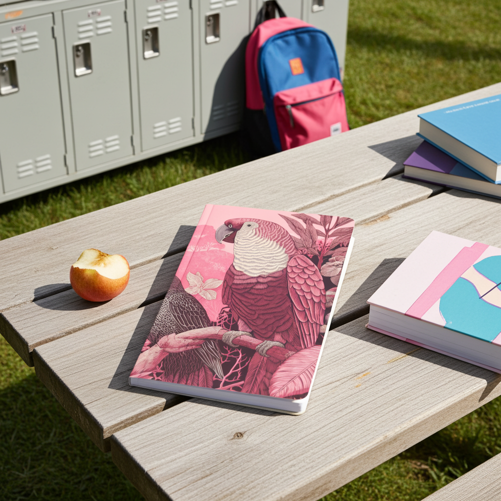 Carnet écoresponsable – Petit – Design oiseaux