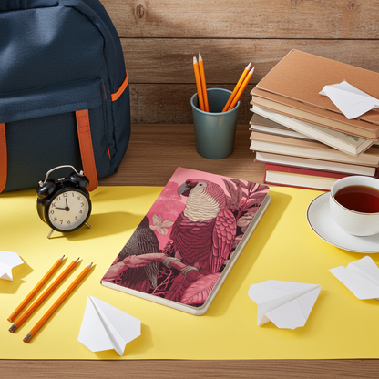 Carnet écoresponsable – Petit – Design oiseaux
