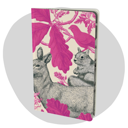 Carnet écoresponsable – Petit – Animaux de la forêt