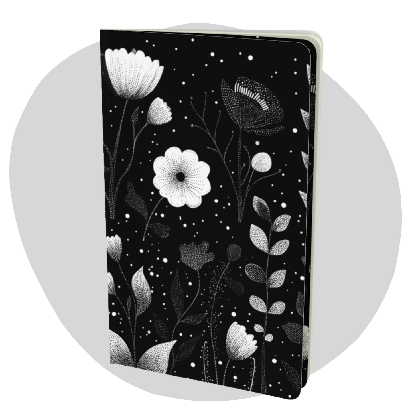 Carnet écoresponsable – Petit – Design fleuri