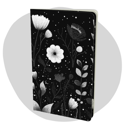 Carnet écoresponsable – Petit – Design fleuri