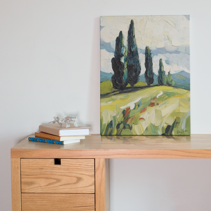 Poster imprimé écolo - Paysage bucolique des Cantons de l'Est