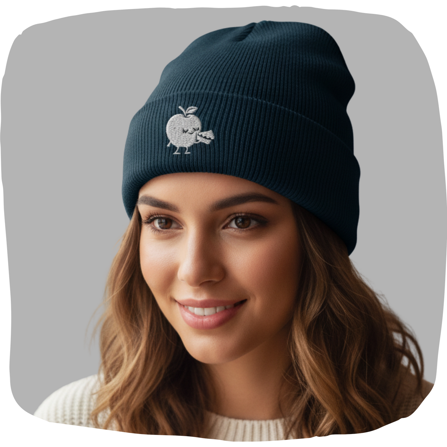 Tuque en coton bio - Pomme et tarte