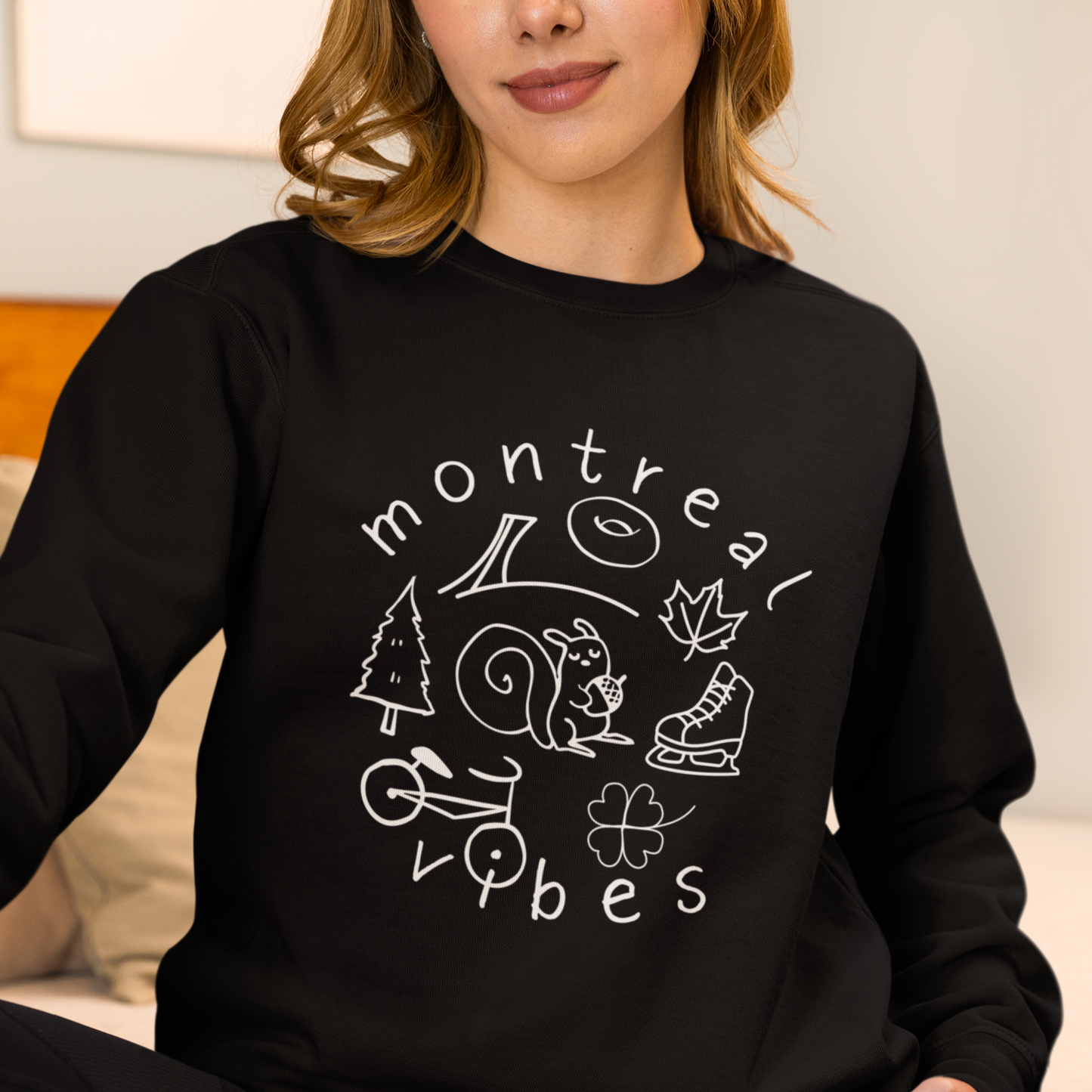 Pull en coton bio - Thématique Montréal