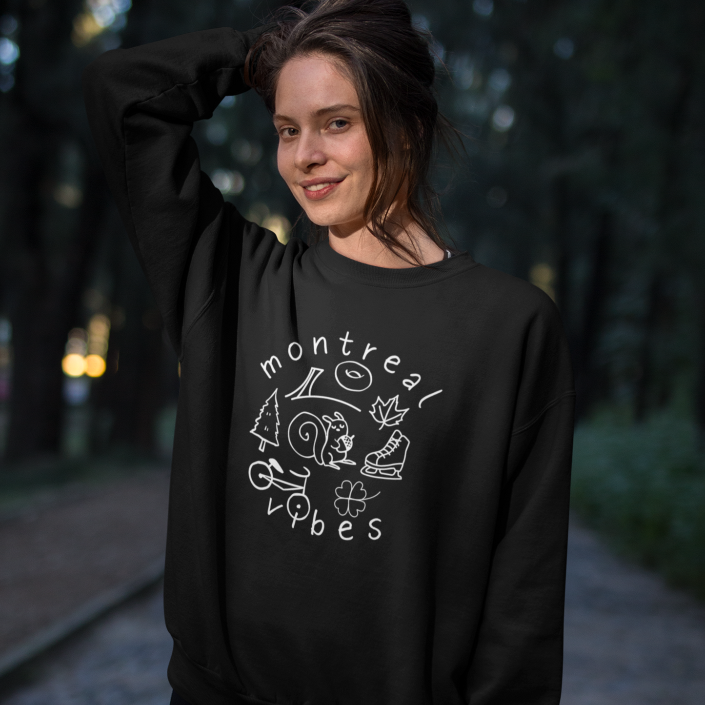 Pull en coton bio - Thématique Montréal