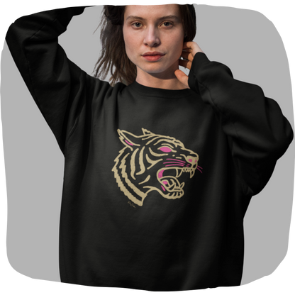Sustainable cotton sweater – Graphic Tiger