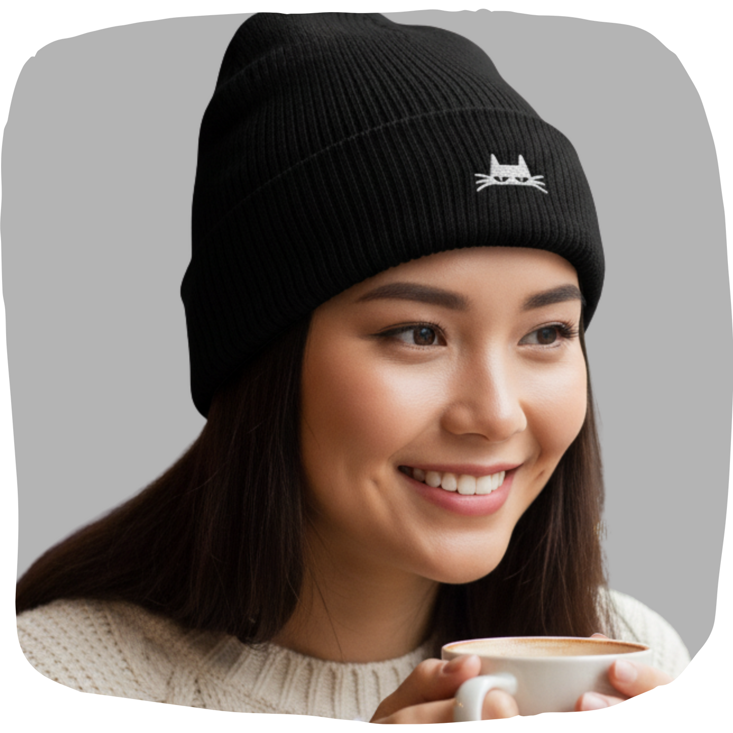 Recycled Materials Hat - Cat's Eye