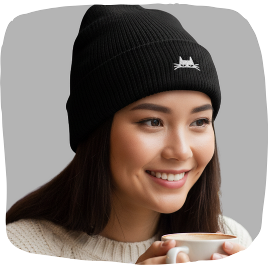 Recycled Materials Hat - Cat's Eye