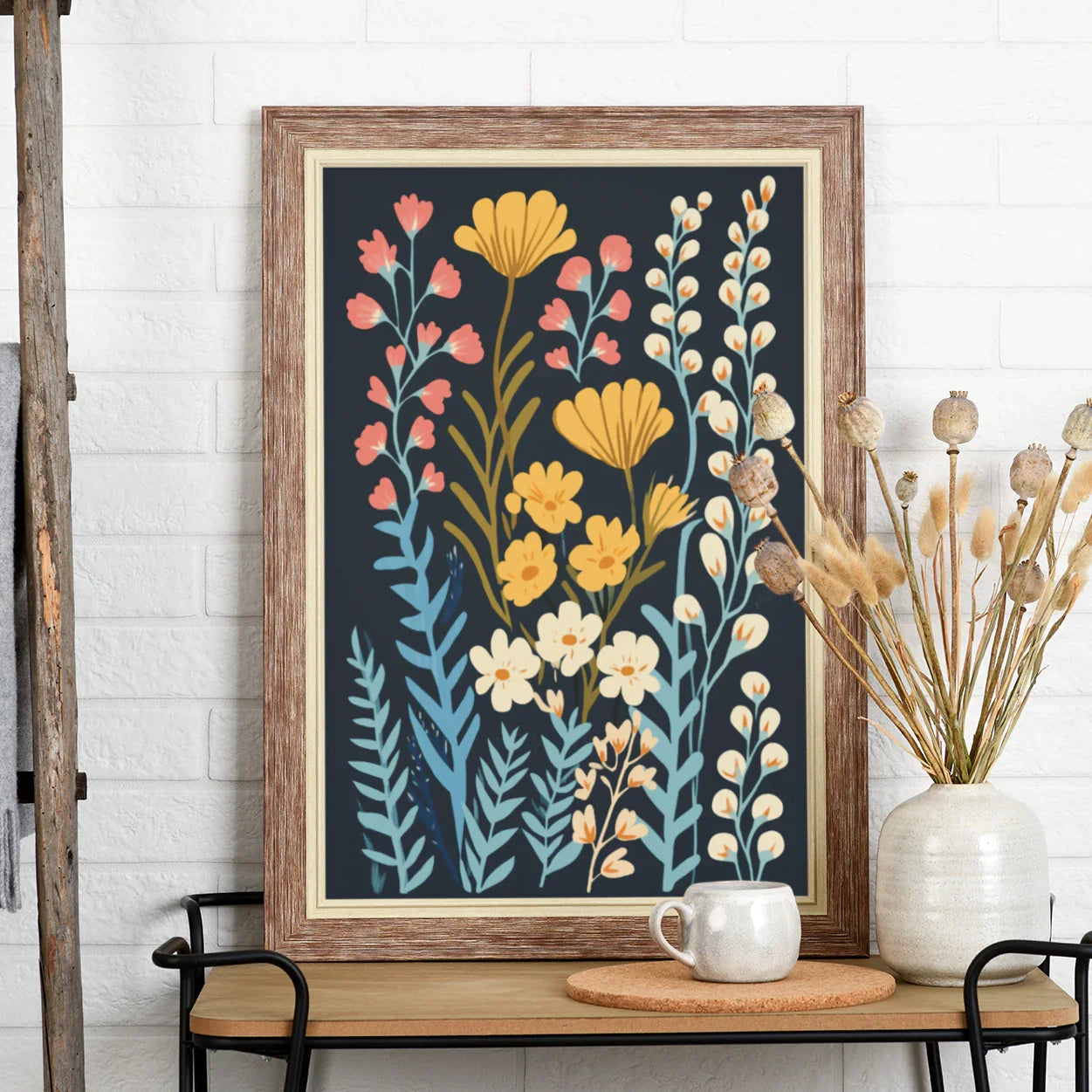 Ecofriendly_paper_poster_art_-wild-flowers-