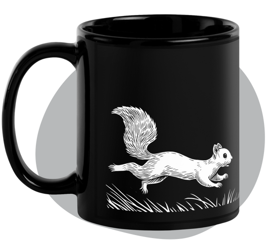 Tasse en céramique Aurora B - Motif bucolique - rose zombie