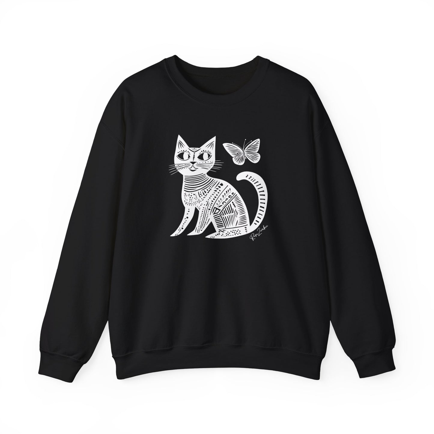 Pull en coton durable - Imprimé de chat